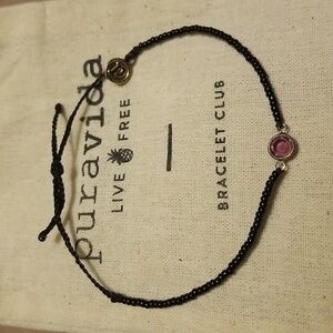 Pura Vida seed bead birthstone bracelet